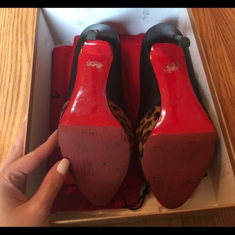 Christian Louboutin Maggie pony leopard chad/k - Picture 8 of 8